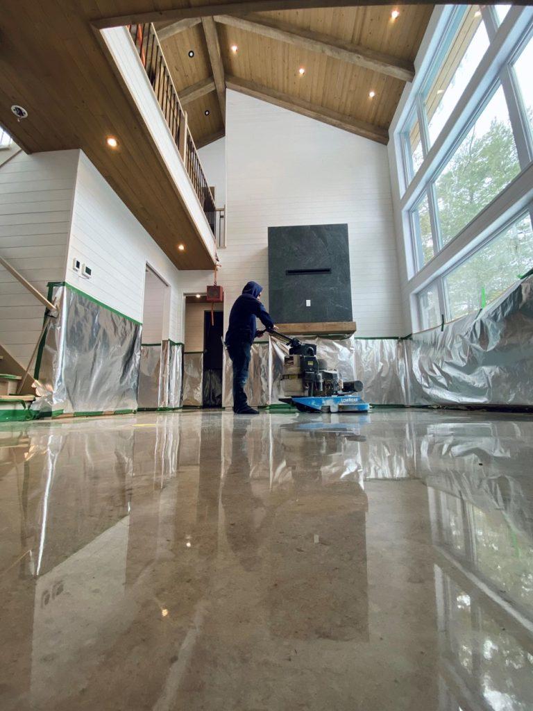 Polissage de surface Noteb Estrie