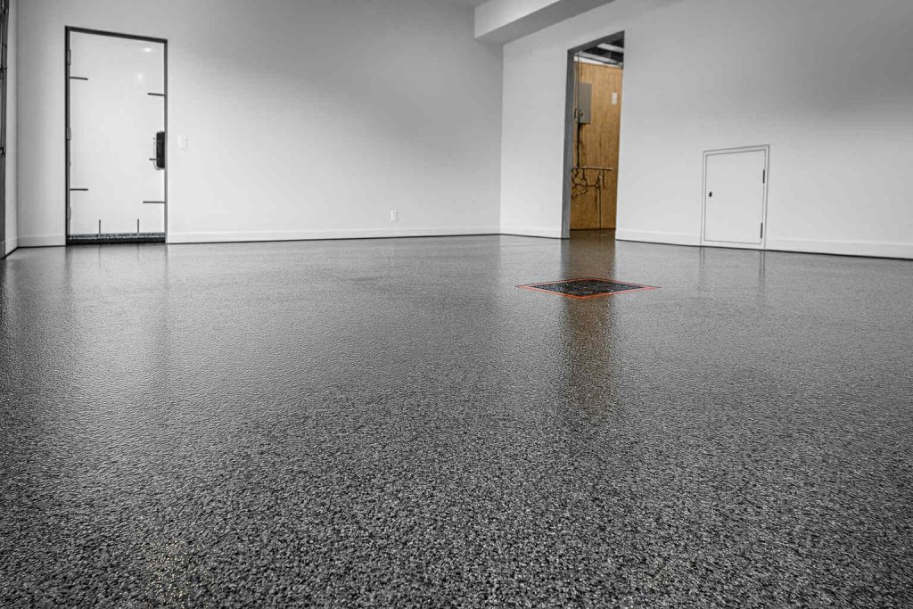 Revêtement époxy flake NOTEB Sherbrooke